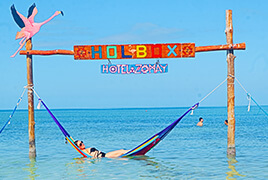 Ferry de Holbox destino foto